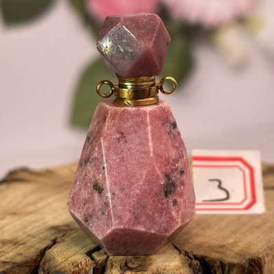 36016 Родонит Кулон флакон с пипеткой (Заряжено на Удачу)