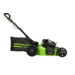 Аккумуляторная газонокосилка Greenworks GC82LM51 (1 x 5 Ач, Быстрое ЗУ) 2515907/2914607/2939007