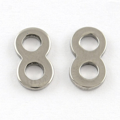 m857 Межрядный разделитель на 2 нити 11*6мм, нерж. сталь, шт