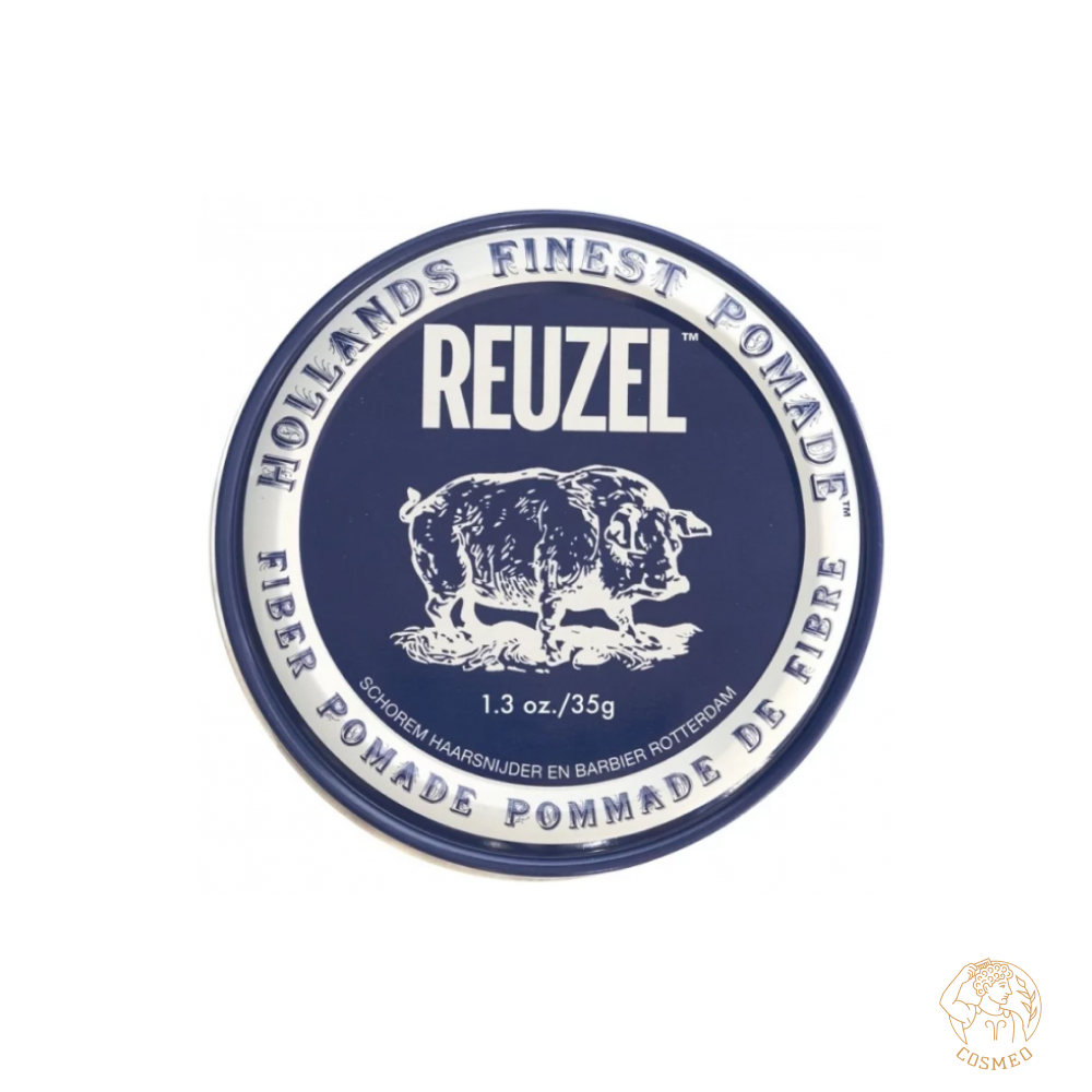 Reuzel Fiber Pomade темно-синяя паста Piglet