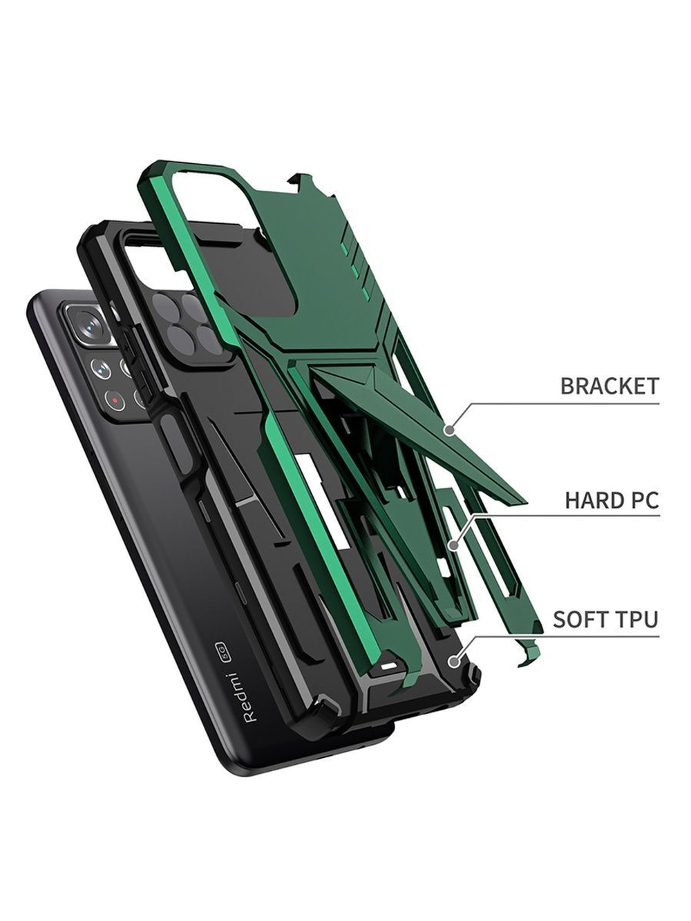 Чехол Rack Case для Xiaomi Poco M4 Pro 5G