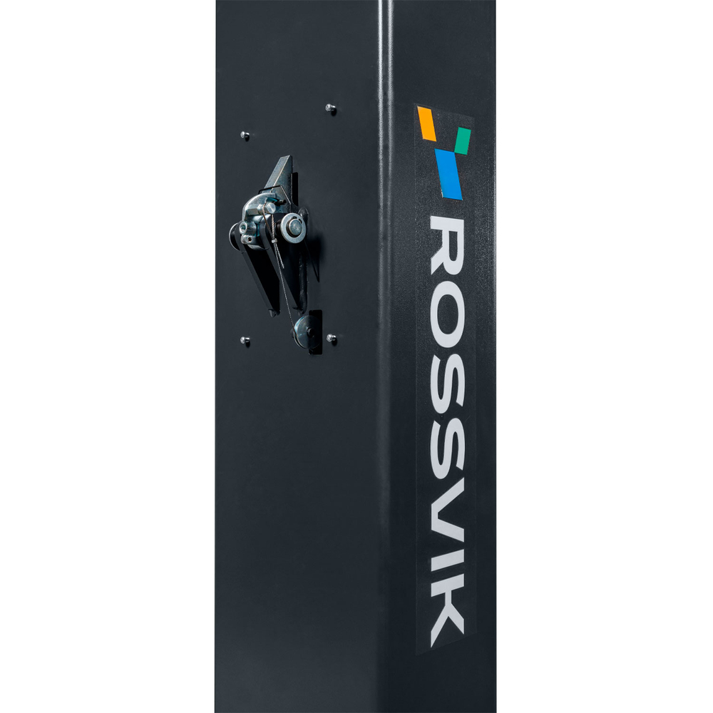 Автоподъемник двухстоечный ROSSVIK V2-5.5L г/п 5.5т, 380В, с верхней синхронизацией. Серый RAL7016