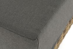 "Капри" модуль диванный прямой с подушками, цвет соломенный