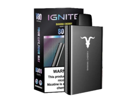 Ignite V80 Banana cherry - банан-вишня 8000 затяжек 20мг (2%)