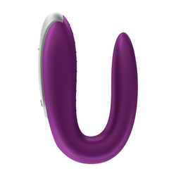 Satisfyer Double Fun Connect App - Парный вибратор с пультом ДУ