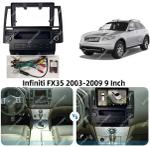 Магнитола для Infiniti FX35, FX45 2003-2005 - Kuberg SF-9279-1 QLed, Android 12, Быстрая, CarPlay, 4G SIM-слот