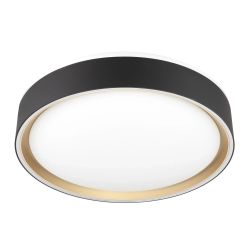 Citilux BOSS CL751251G LED RGB Светильник с пультом Чёрный с Золотом