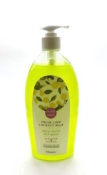 Крем-мыло для душа PURE MILK «Fresh lime & Coconut milk» 800мл