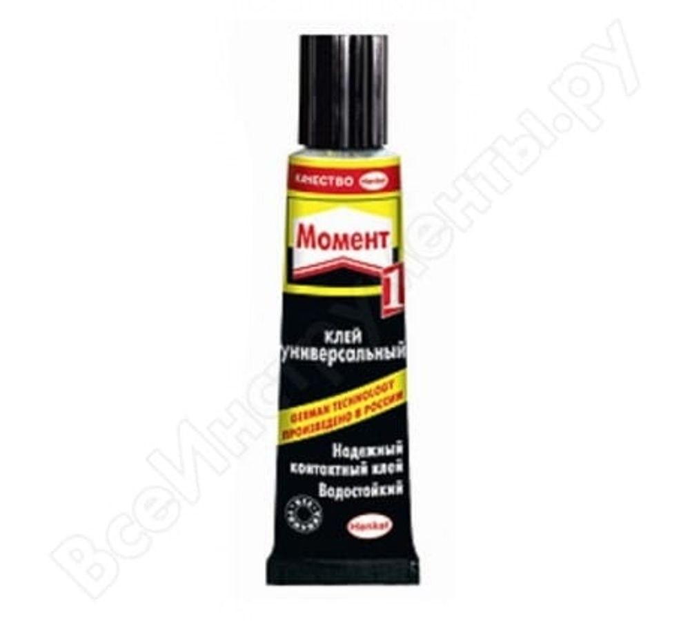 Клей универсальный Момент 1 Классик, 50 мл в шоубоксе, Хенкель, 13157