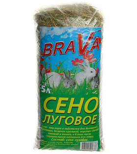 Сено луговое Брава 5л.