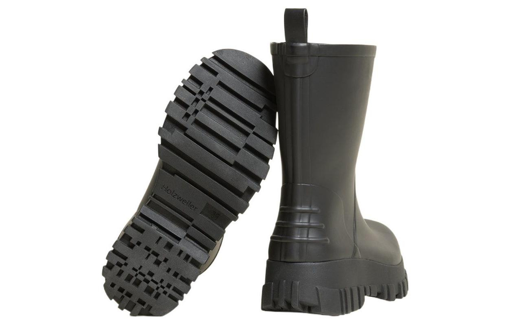 HOLZWEILER Rain Boots Women"s Black
