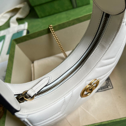 Gucci Marmont Half Moon Shaped Bag