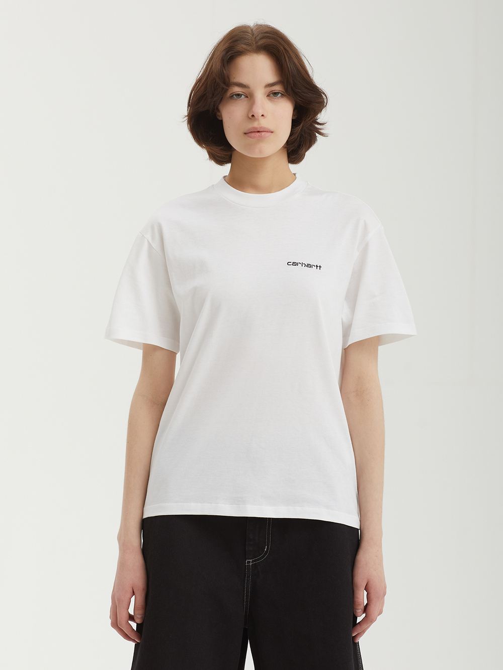 Женская Футболка Script Embroidery