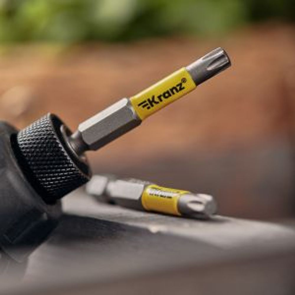 Бита для шуруповерта Torx T27х50 мм (2 шт./уп.) KRANZ