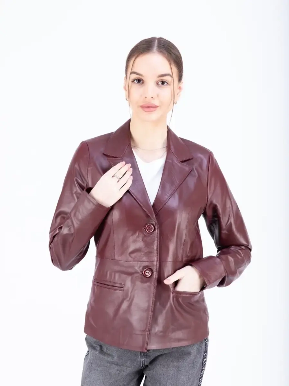 Куртка кожаная из натуральной кожи Турция