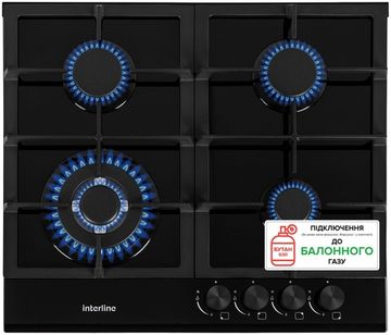 Варильна поверхня газова INTERLINE HGG 764 FGT BA