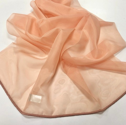 Вуаль с утяжелителем Arya арт.Turkuaz col. 2015 оранжевый (высота 295 см, Турция)