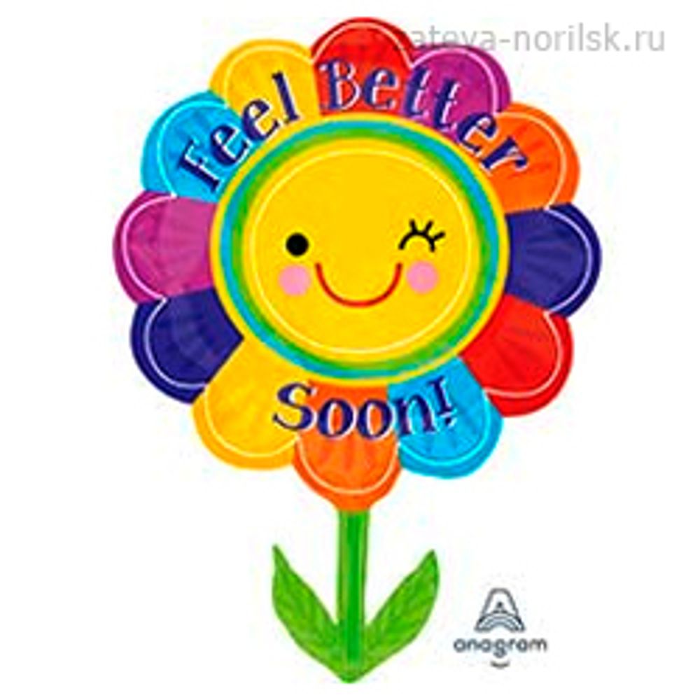 Цветок FEEL BETTER SOON