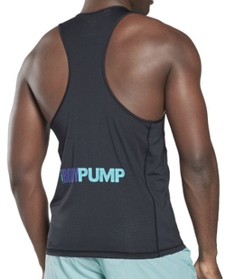 Футболка мужская теннисная Reebok Les Mills Bodypump Activchill Tank Top - black