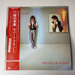Винтажная виниловая пластинка LP Robert Plant Pictures At Eleven (Япония 1982) (Оби)