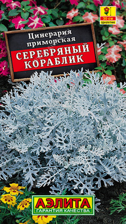 Цинepapия пpимopcкaя "G. Серебряный кораблик" 0,05г., Россия.