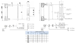 Указатель уровня масла с термометром LV3T 254мм