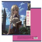 Тетрадь 48л., А5, линия, Alingar "Anime", скрепка, мелованный картон (стандарт), блок офсет, 4 дизайна в пленке т/у