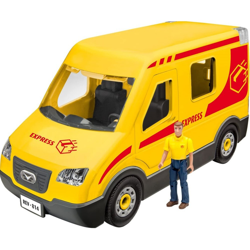 Revell - Junior Kit Развозной фургон с фигуркой Складная модель 00814 / артикул   00814  / GTIN 4009803008141