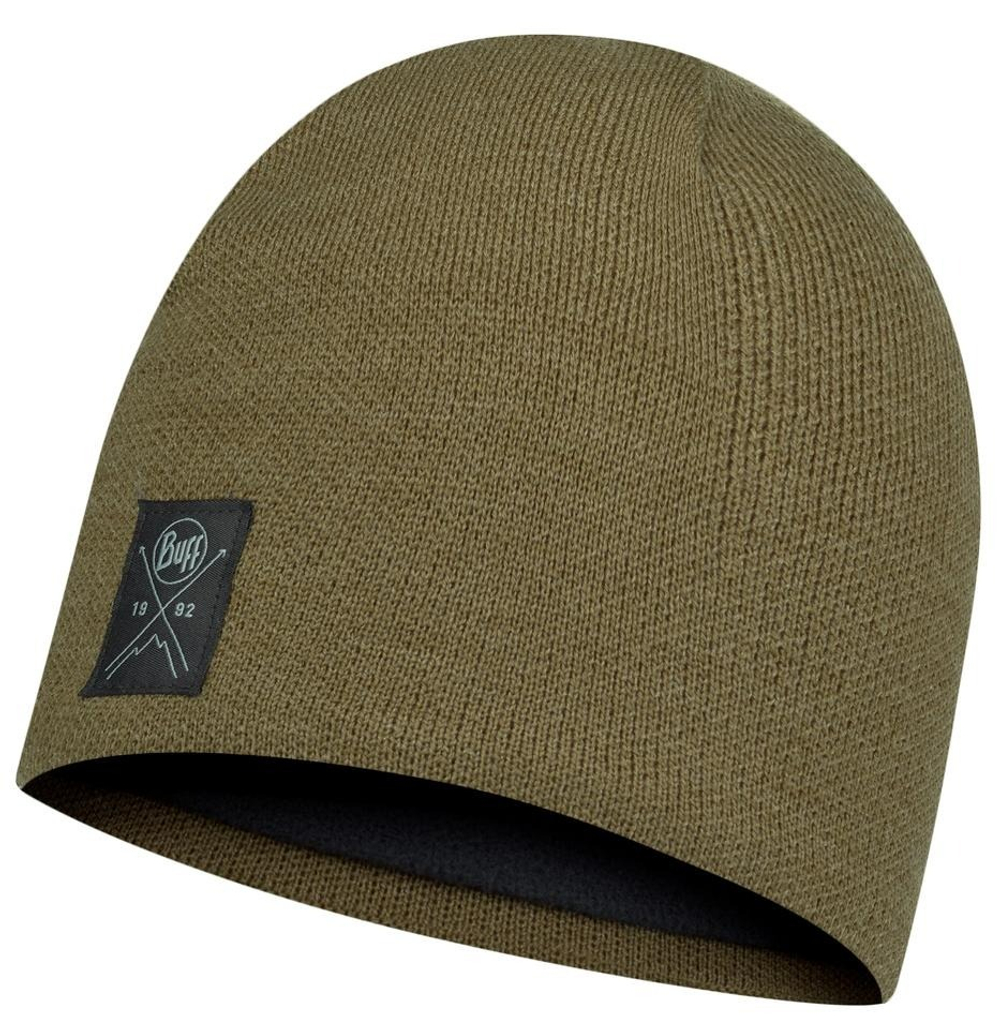 Шапка Buff Knitted & Fleece Hat Solid Bark