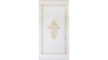 Набор шелковый "Крест с виноградной лозой"