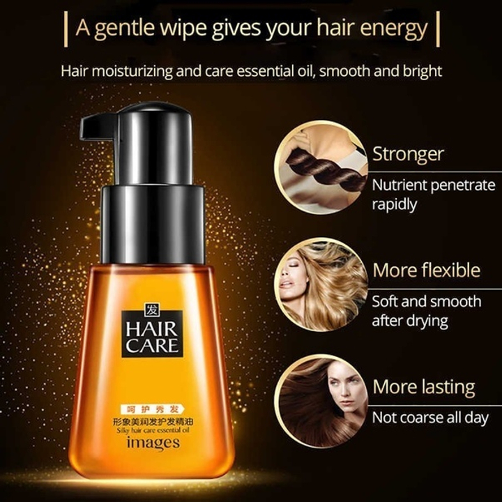 Восстанавливающее масло-флюид для сухих, поврежденных, тусклых волос Images,70мл