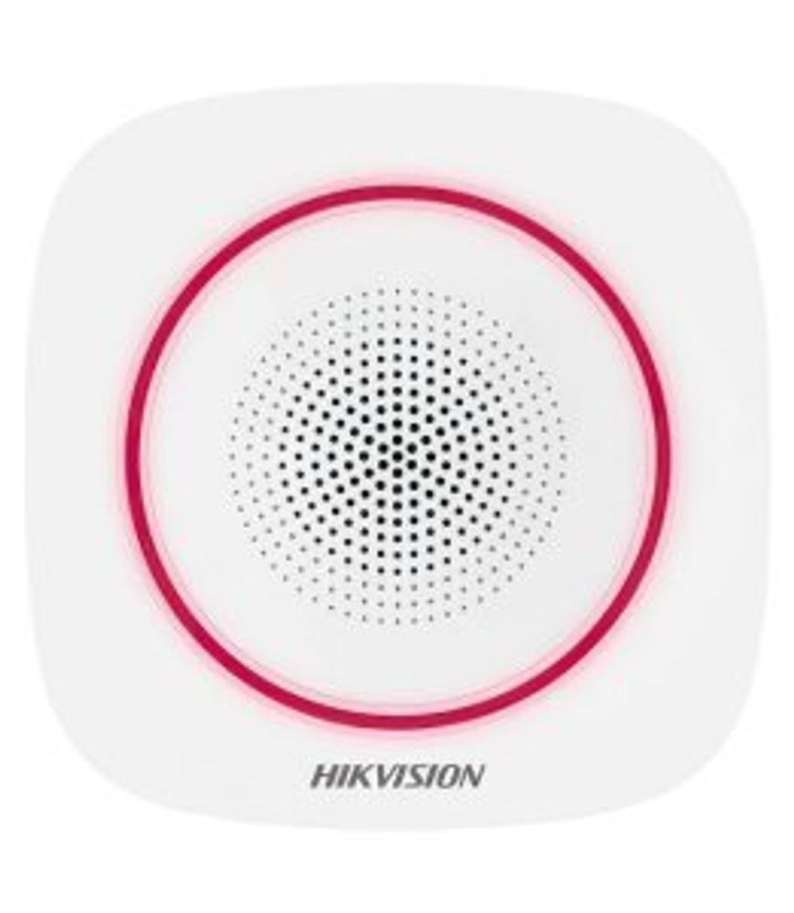 Hikvision Ax Pro беспроводной внутренний оповещатель SirenHome DS-PS1-I-WE  (Red)