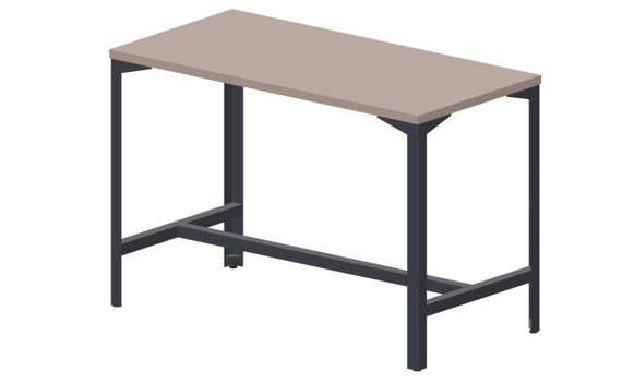 Высокий стол 158х78х106см, столешница 3,6см