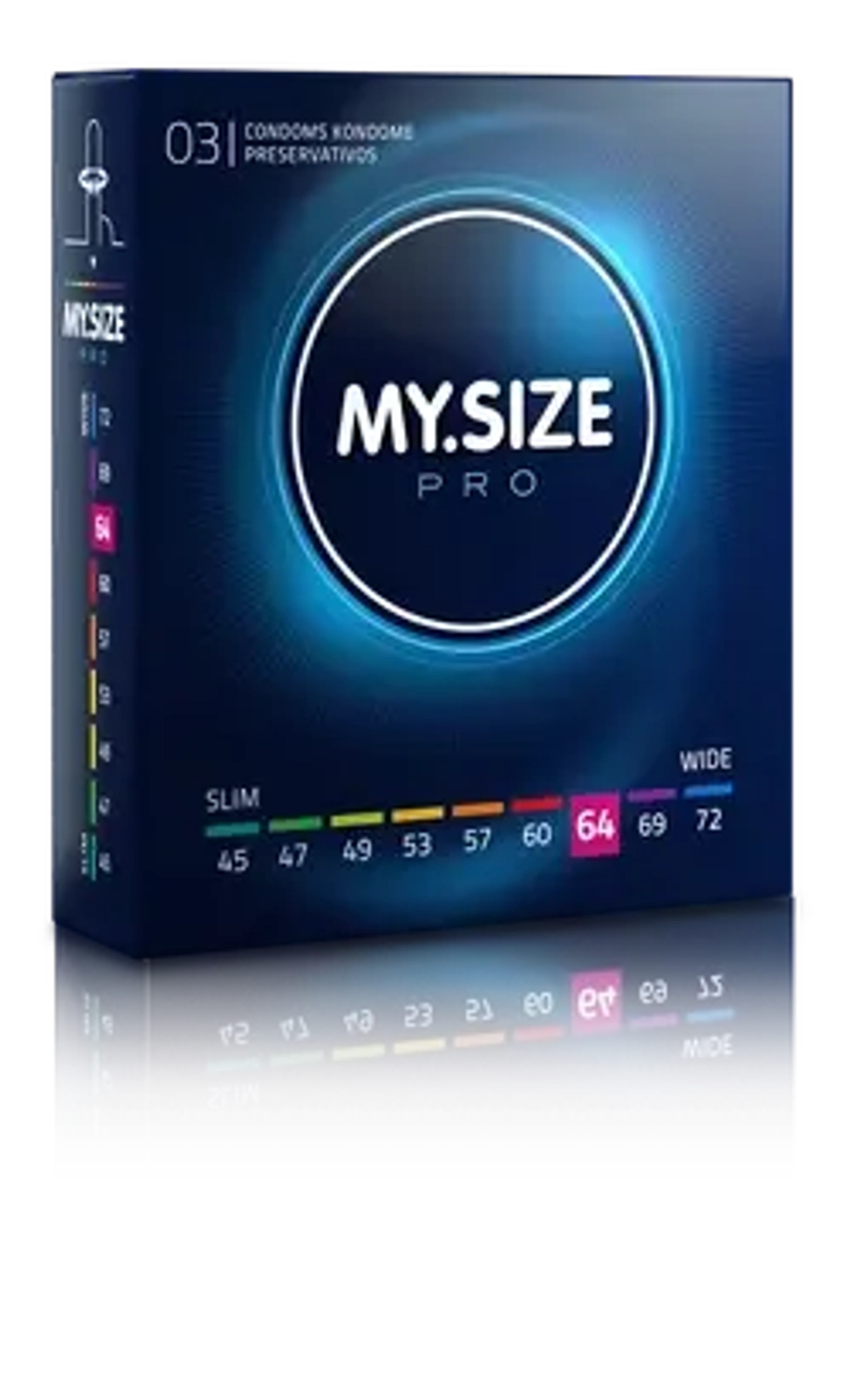 Презервативы My.Size 3 шт. размер 64 мм.