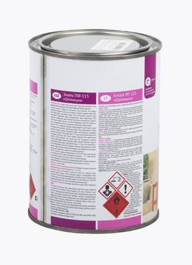 Эмаль "оптимум" пф-115 синяя темная 0,9 кг Текс, синяя