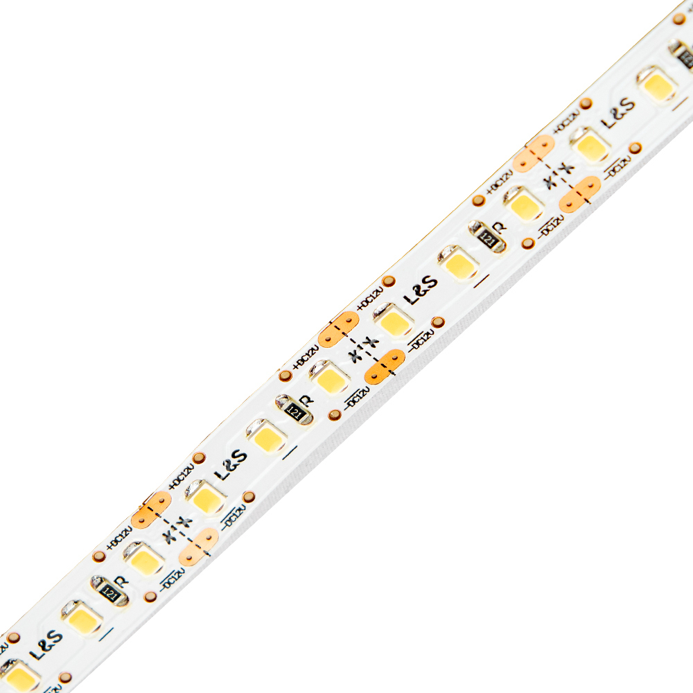 L&S Italy Светодиодная лента MECCANO, ширина 10мм, длина 5000мм, 108 led/м, 12 V, 11.8 W/м, холодный (6000K)