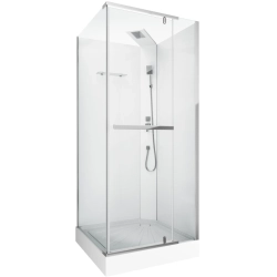 Душевая кабина Ceruttispa (ЧеруттиСпа) MiMi90T, с низким поддоном, 90x90x225