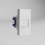 Модульная розетка Ethernet RJ-45 6 cat. Slot (белый) W1281101