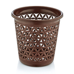 Корзина для мусора "Фловер" 11л кофейный