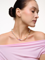 Колье "Bloom colour" Silver