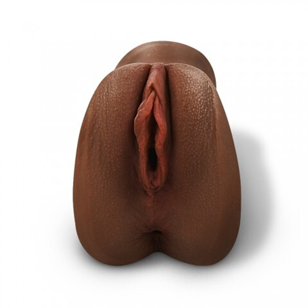 Мастурбатор реалистичный Hot vagina (коричневый)