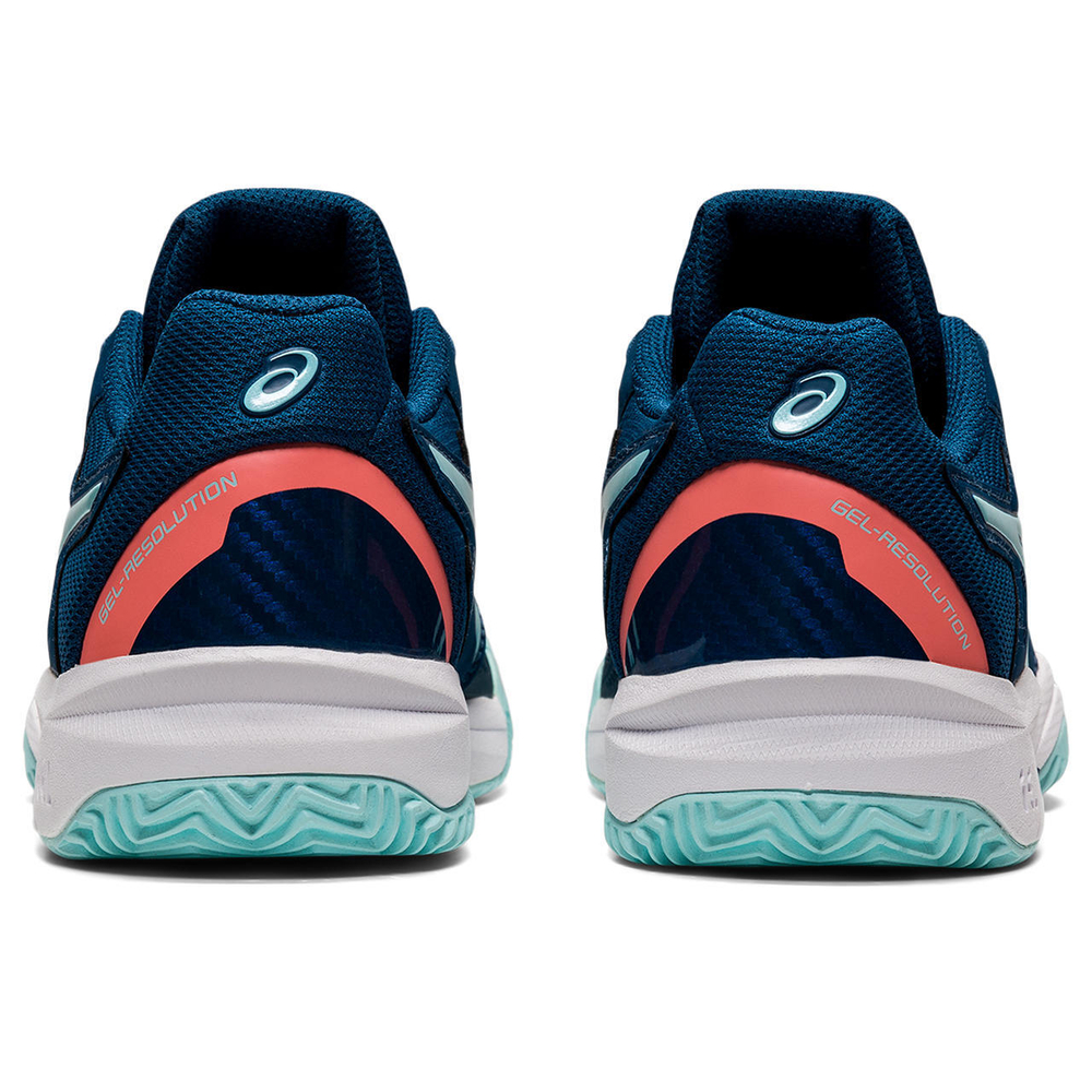 детские Кроссовки теннисные Asics Gel-Resolution 8 Clay GS - light indigo/clear blue