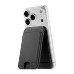 Кожаный чехол-бумажник MagSafe с подставкой uBear Fold Geo Гибридный картхолдер из полиуретановой кожи. Работает с приложением Apple «Локатор». Вмещает до девяти карт