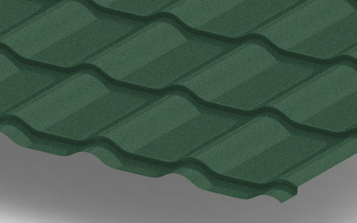 Профиль декоративный Монтерра-X 0,45мм VikingMP 6005-Зеленый мох