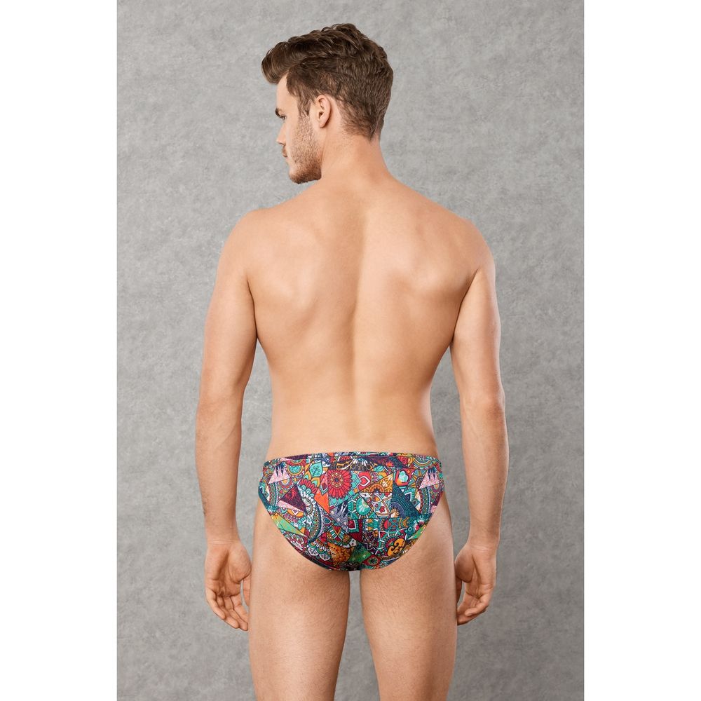 Мужские трусы слипы с принтом DOREANSE 1217