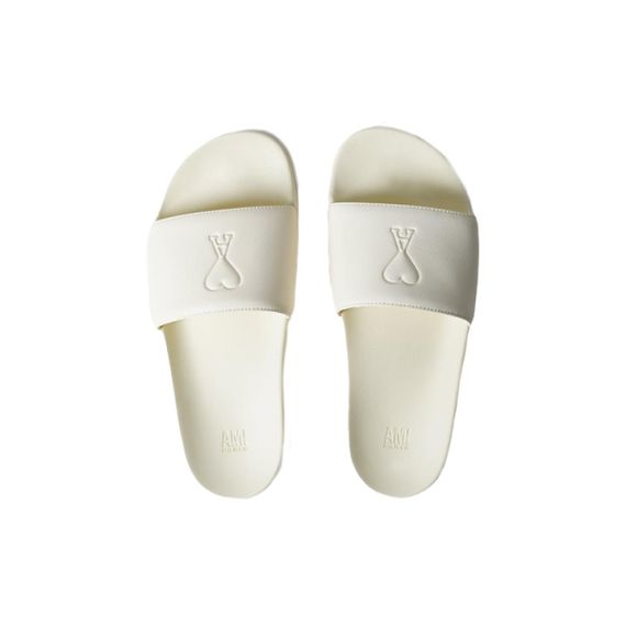 Amiparis Flat Thong Sandal 'White'