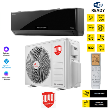 Royal Thermo Barocco DC RTBI-09HN8/black