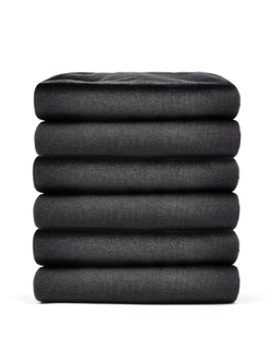 Носки высокие мужские, набор 3 пары, графит