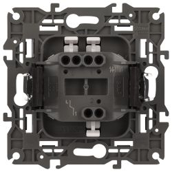 Выключатель ЭРА Elegance 14-1101-16 , 10АХ-250В, титан