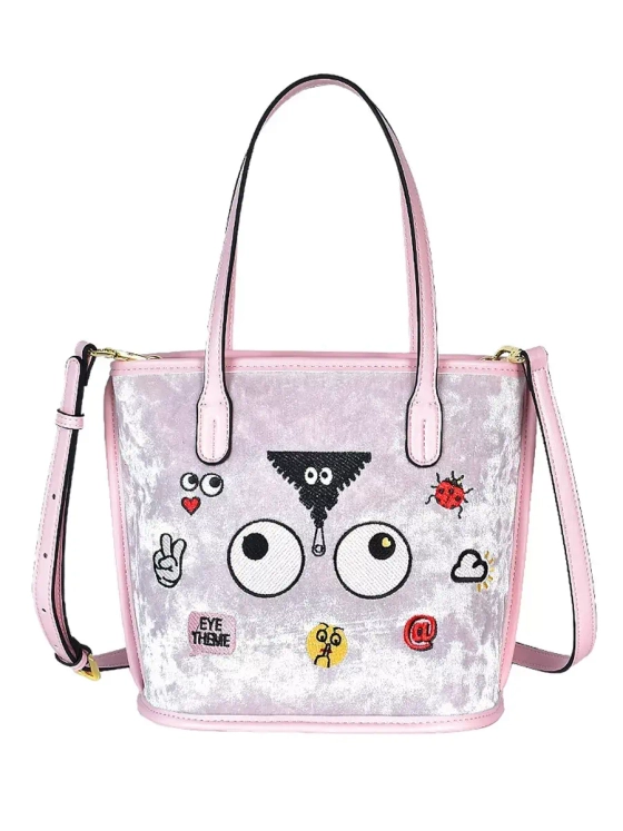 Сумка плюшевая пушистая для подростка модная через плечо